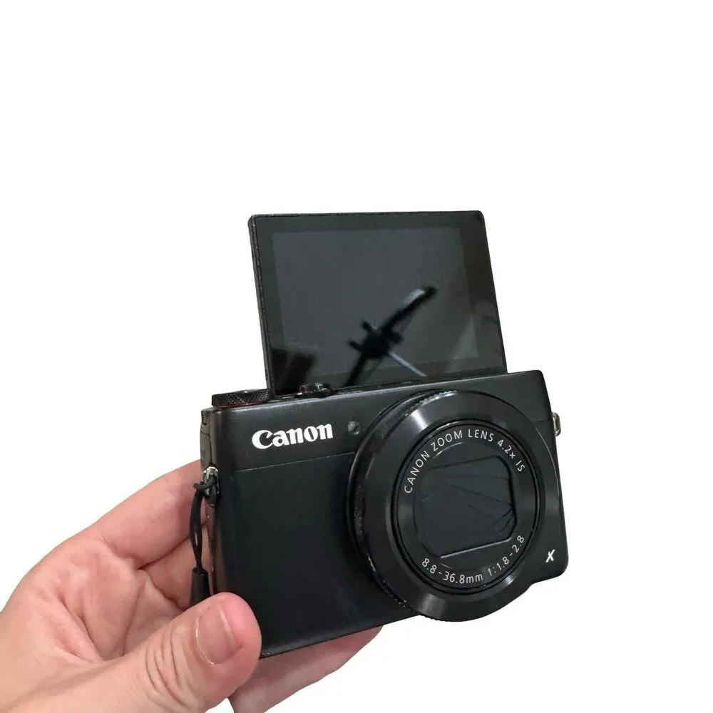 Canon PowerShot G7X Digital + 1 Battery, Case, Charger Hardly Used